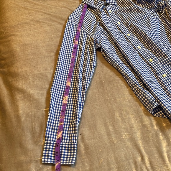 Banana Republic Custom 078 Wash Shirt Camden Fit SZ S - Picture 5 of 7